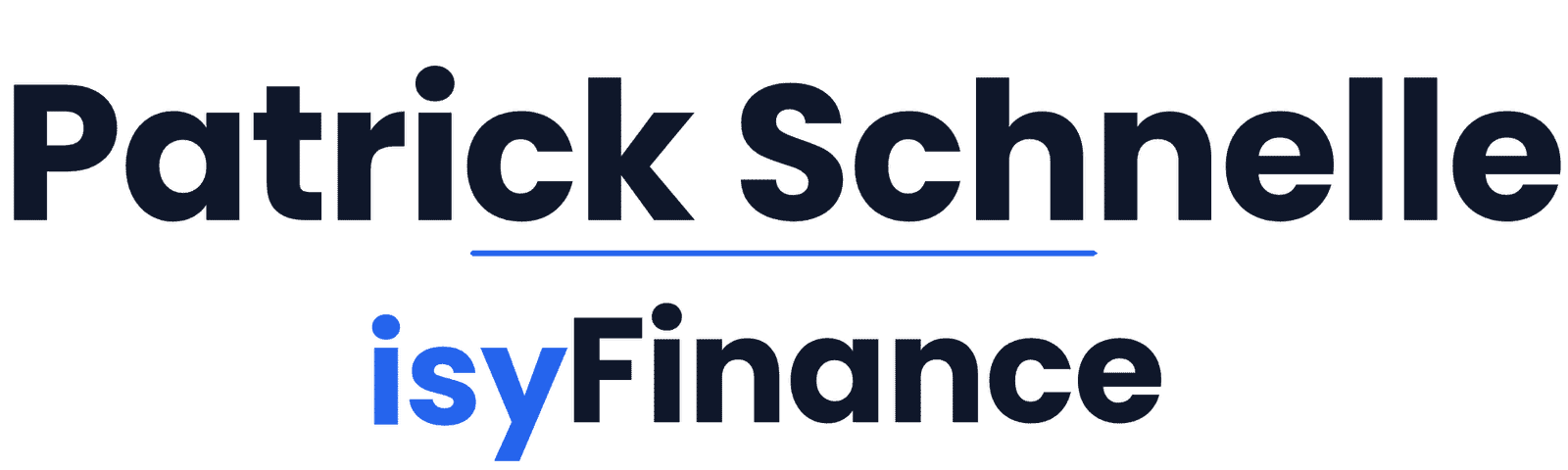 Patrick Schnelle · isyFinance
